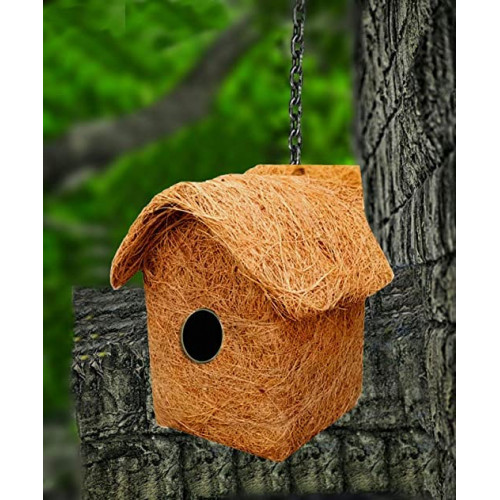 Bird nest Single Decker Window House Purely Handmade Nest for All Small Birds