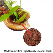 Cocopeat Brick (1.3kg) Pack of 2 (650gm) - Expands To 7 Kg Powder