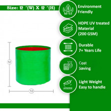 HDPE Grow Bag 12" X 12"