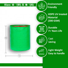 HDPE Grow Bag 12" X 18"