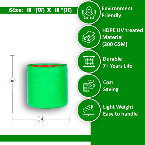 HDPE Grow Bag 18" X 18"