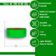 HDPE Grow Bag 18" X 09"