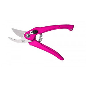 Garden Pruner/Scissors, Flower Cutting Cutter Pruning Bypass Secateurs Trimmer Carbon Steel Blade with Lock Set of 1 Ratchet Pruner
