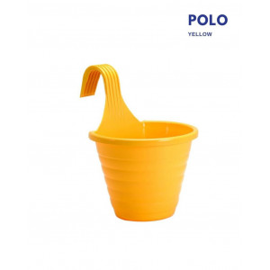AnushikA Hanging Pots polo-Yellow