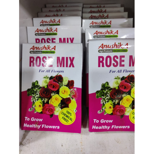 Rose mix Fertilizer  for all types Flower plants 500g