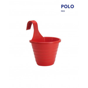 AnushikA Hanging Pots Polo-Red