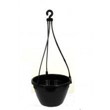 Master Green Hanging Pot -8 inch Black