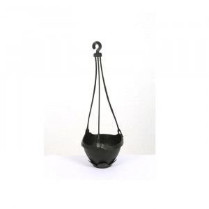Sanjay Hanging Pot Black-6 inch